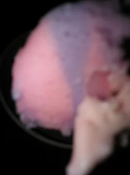 Pink Abstract Background with Different elements and close up effect Stock Photos