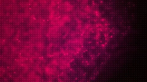 Pink Abstract Background with Digital Grid and Moving Particle Cloud for Mo.. Stock Footage 343747983