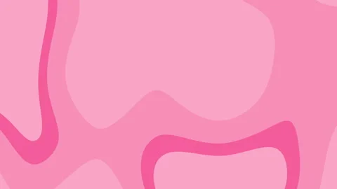 Pink abstract background features wavy organic shapes various shades. Stock Footage 292886528