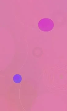 Pink abstract background featuring a few floating spheres, subtle arc lines.. イラスト素材
