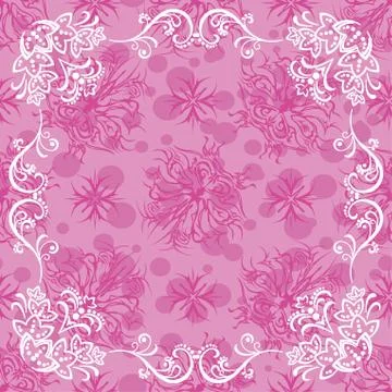 Pink abstract background Stock Illustration