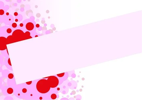 Pink Abstract Background Stock Illustration