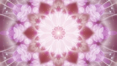 Pink abstract background, motion light and particles, loop Stock Footage 81902070