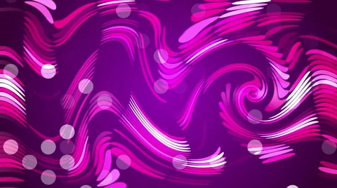 Pink abstract background, swirl particle, loop Stock Footage 55407907