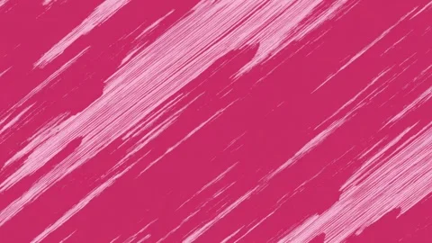 Pink abstract brush stroke background with diagonal hand drawn motion, digi.. 库存影片 342047026