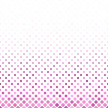 Pink abstract circle pattern background from small circles Stock Illustration