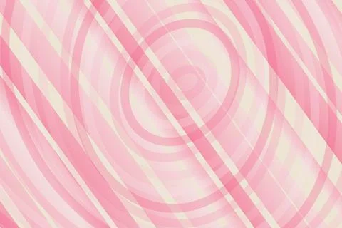 Pink abstract circular pattern with flowing lines and shapes Stock Photos
