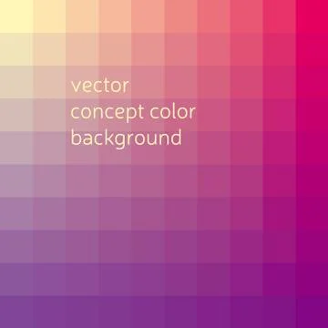 Pink abstract concept geometry background with squire shapes. color gradient  Stock Illustration