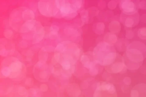Pink abstract defocused background, circle shape bokeh pattern. 스톡 일러스트