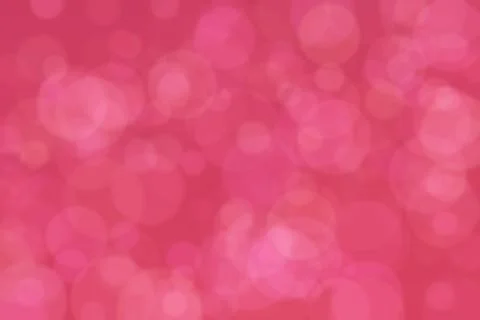 Pink abstract defocused background, circle shape bokeh pattern. Stock Illustration