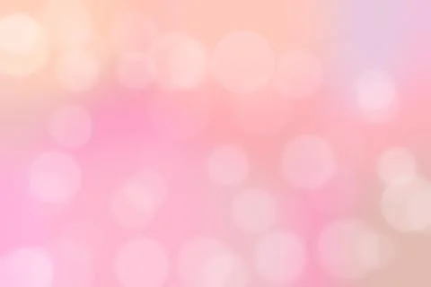 Pink abstract defocused background, circle shape bokeh pattern. 스톡 일러스트