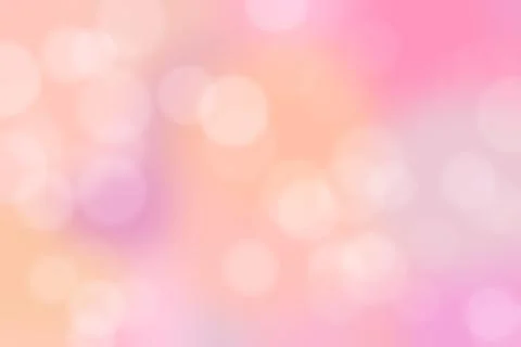 Pink abstract defocused background, circle shape bokeh pattern. 库存插图