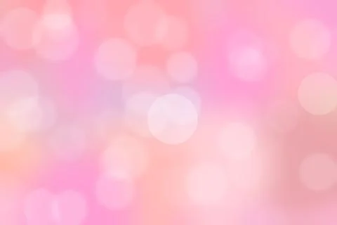 Pink abstract defocused background, circle shape bokeh pattern. 스톡 일러스트