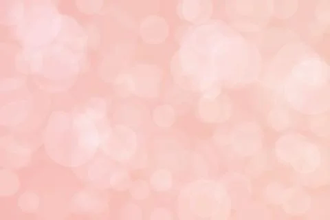 Pink abstract defocused background, circle shape bokeh pattern. Stock Illustration