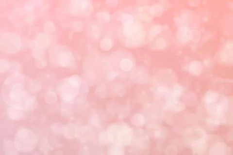 Pink abstract defocused background, circle shape bokeh pattern. 库存插图