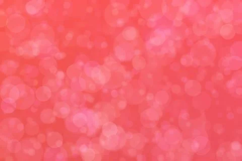 Pink abstract defocused background, circle shape bokeh pattern. Stockillustratie