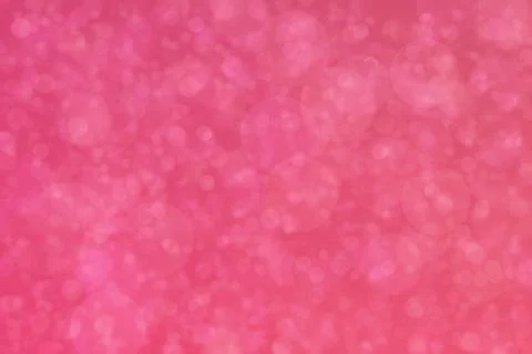 Pink abstract defocused background, circle shape bokeh pattern. Foto stock