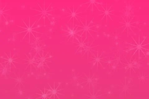 Pink abstract defocused background, star shape bokeh pattern. Illustrazione stock