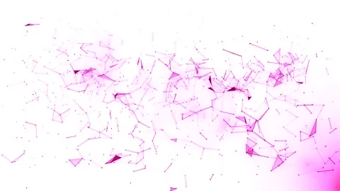 Pink Abstract Geometric Background Stock Footage 289099624