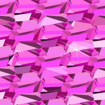 Pink abstract geometric background. Stockillustratie