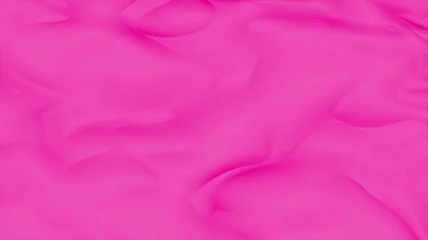 Pink Abstract Liquid Flow Smooth Silk Fabric Background Loop Stock Footage 267022629