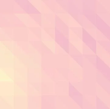 Pink abstract low poly triangles background Stock Illustration