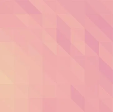 Pink abstract low poly triangles background Stock Illustration