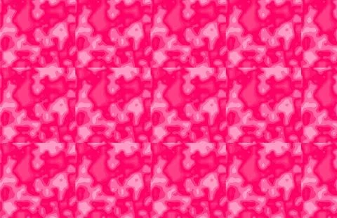 Pink Abstract Pattern Background with Soft Organic Shapes Texture Ilustração Stock