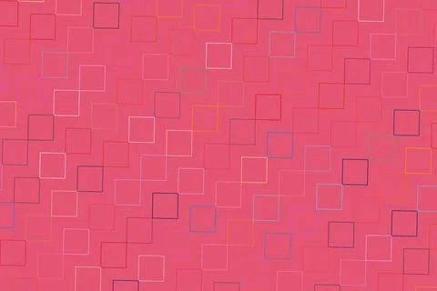 Pink abstract pattern with squares for background design Stock Photos