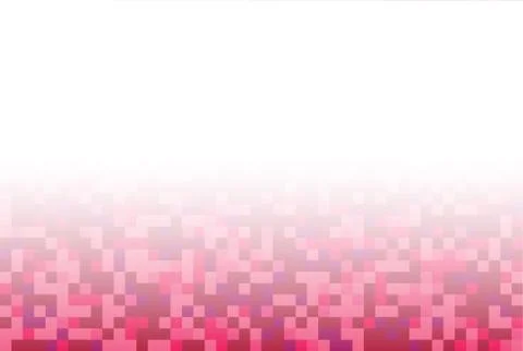 Pink Abstract Pixel Background Stock Illustration