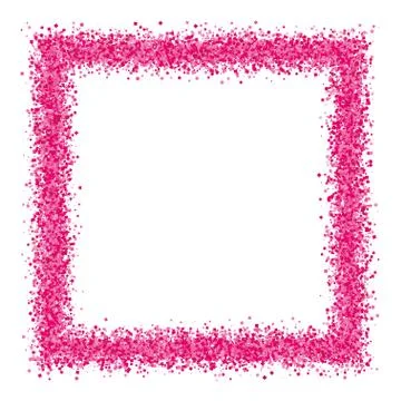 Pink abstract texture frame. Stock Illustration
