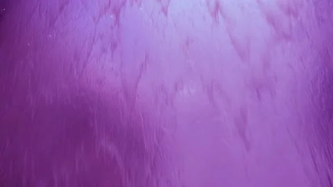 Pink Abstract Waterfall Captured Through Glass Vídeo Stock 144647510