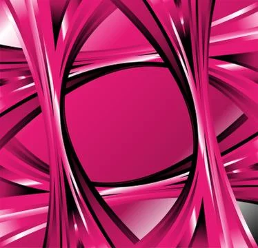 A pink abstract wave background Stock Illustration