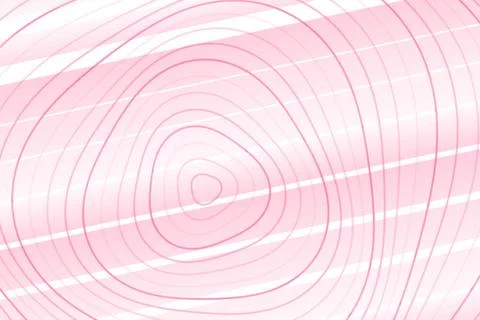Pink abstract wave pattern with curved lines and circles Stock Photos