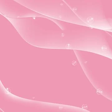 Pink abstract wavy background Stock Illustration