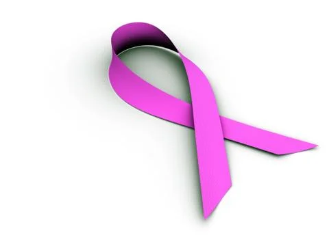 Pink aids bow Stock Illustration