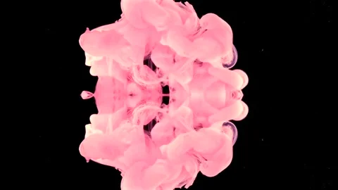 Pink alien futuristic background. Pink cloud Stock-Footage 317592853