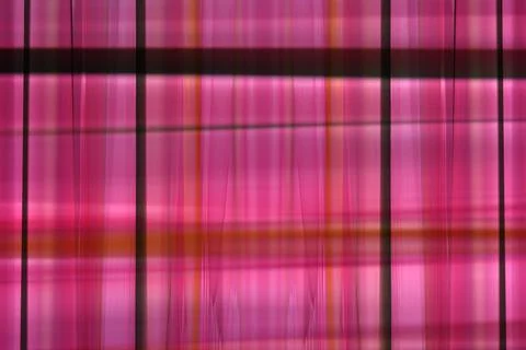 Pink and black pattern background of abstract graphic lines. Stock Photos