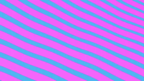 Pink and Blue Abstract Wave Lines Seamless Loop Background Video stock 331569766
