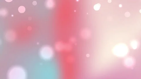 Pink and blue blurred background with white circles Video stock 311114931