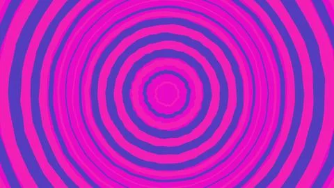 Pink and blue circular abstract pattern background Illustrazione stock