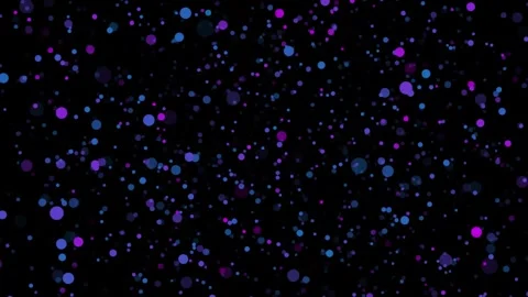 Pink and blue dots light burst particles motion in vintage style, old fashion Stock Footage 301768652