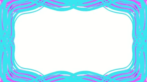 pink and blue frame border design for yo... | Stock Video | Pond5