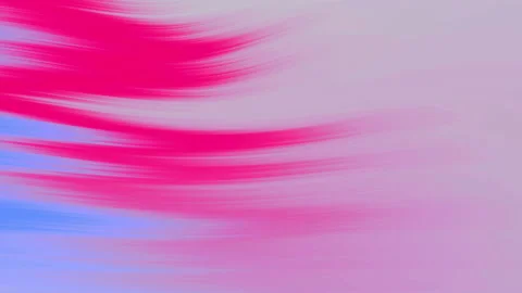 Pink and Blue Gradient Colored Wavy Stripes Slowly Flowing Curtain Background Stock Footage 203608279