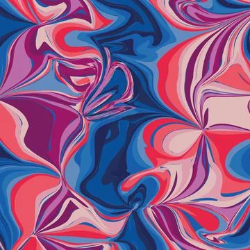 Pink and blue marble pattern Stock Illustration