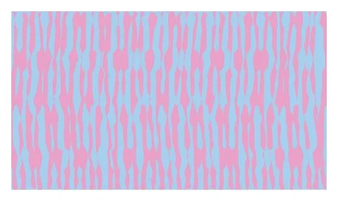Pink and blue vertical abstract wavy stripes pattern background. 스톡 일러스트