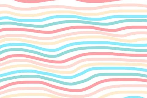 Pink and blue waves background Vector pink abstract background pink waves, color Stock Illustration