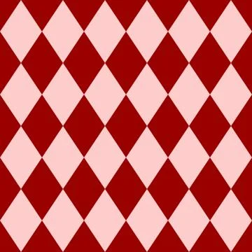 Pink and brown tile vector pattern Stock Illustration