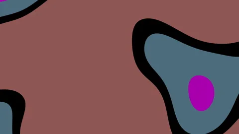 Pink and chocholate swirl liquid background Видео 288380787