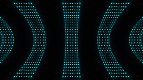 Pink and Cyan Neon Square Curves Moving Background VJ Loop in 4K 스톡 동영상 343271053